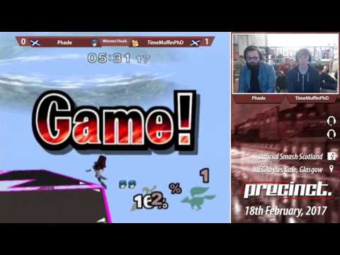 Precinct February - Phade (Marth) Vs. TimeMuffinPhD (Fox) Melee Winners Finals