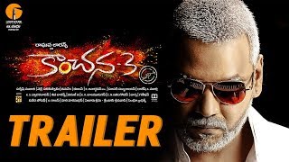 Kanchana 3 Telugu Trailer  Raghava Lawrence  Oviya