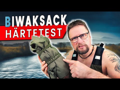 Wirklich Wasserdicht? Bundeswehr Biwaksack im Gewässer-Test🏊| Carinthia Gore-Tex