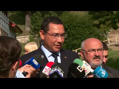 Victor Ponta la Mănăstirea Nicula din judetul Cluj