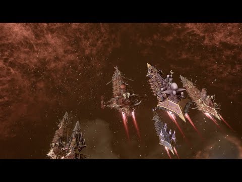 Chaos vs TAU, Heroic Difficulty + Elite Mode 1500 points - Battlefleet Gothic Armada