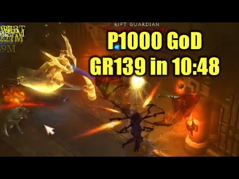 P1000 GoD DH GR139 in 11min! - Season 28 HC Challenge