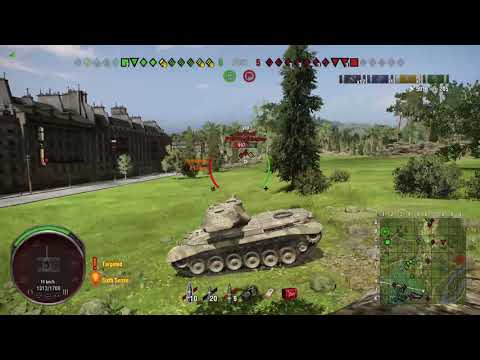 WoT Console: M46 Patton in Caen: 8K Direct Damage