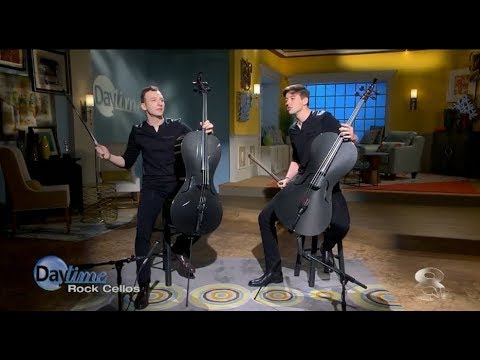 Emil and Dariel - Beethoven's 5th Symphony Intro TV Performance (Cello) - DAYTIME
