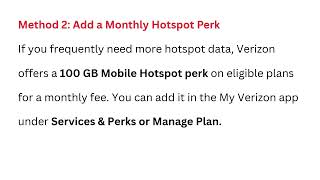 How To Add More Hotspot Data on Verizon – Data Boost, Pricing & Usage Tips