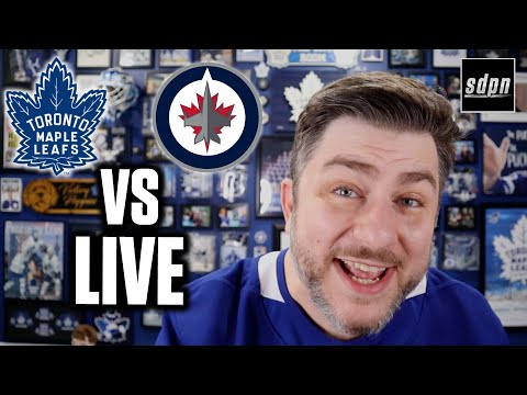 Toronto Maple Leafs vs Winnipeg Jets LIVE w/ Steve Dangle