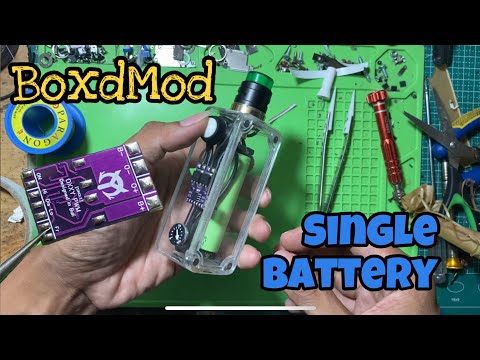 Build DIY mod single battery Full power chip ic TL555C