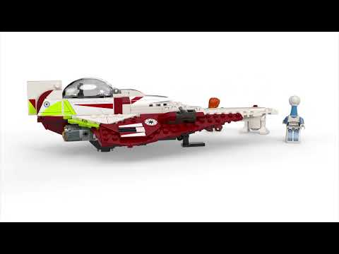 LEGO® Obi-Wan Kenobi džedajų erdvėlaivis™ (75333) video