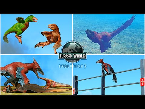 Pyroraptor All Awesome Animations & Interactions 🦖 Jurassic World Evolution 3