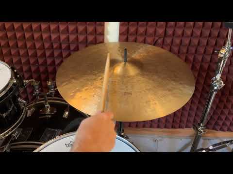 Used Timothy Roberts Medium Thin 21" Ride 2010g w/ video demo of actual cymbal for sale image 4
