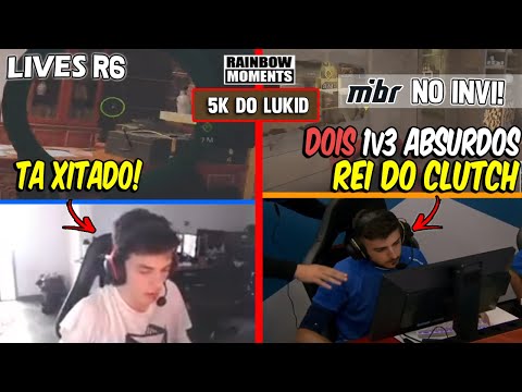 VARADA ABSURDA DO LAGONIS, 5K DO LUKID NO QUALIFY, 1x3 LINDO DO ION - MELHORES MOMENTOS LIVES R6