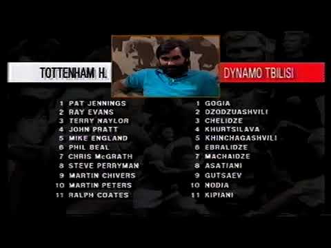 1973 12 12 Spurs v Dynamo Tblisi Highlights
