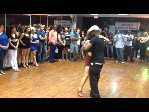Kizomba Freestyle Cymeone Mopao and Monica Kay (Kizomba Harmony)