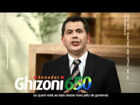 Ghizoni o Senador A Favor de Santa Catarina