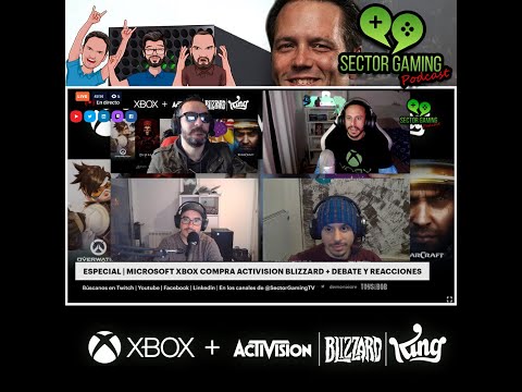 ESPECIAL | MICROSOFT XBOX COMPRA ACTIVISION BLIZZARD + DEBATE Y REACCIONES
