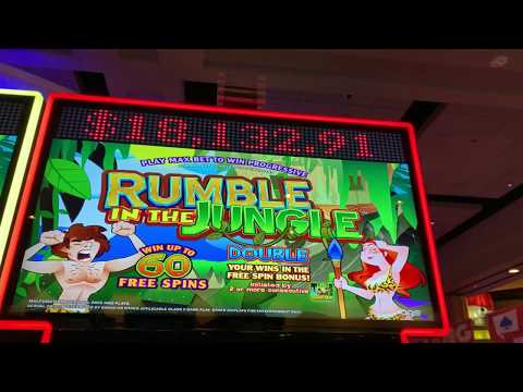 New Rumble in the Jungle Max Bet Big Win