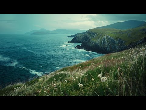 Traditional Celtic Irish Music | Beautiful Ireland Scenery Nature Travel Video