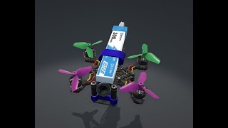 Testing 1st Custom Build in Liftoff : Micro Drones