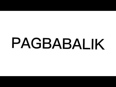 PAGBABALIK MUSIC FOR RADIO BROADCASTING