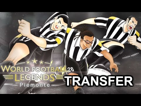 Captain Tsubasa: Dream Team - Transfer banner legend Juventus - Edgar Davids, Chiellini, Trezeguet