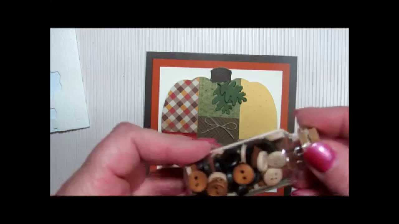 Patchwork Pumpkin Card