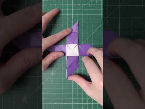 Extremely Difficult Ddakji That Transforms into Cube - Squid Game Origami (Fidget Toy)