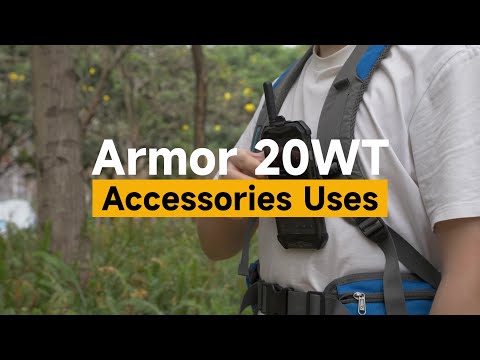 Ulefone Armor 20WT Accessories Uses | Armor Case & Armor Mount