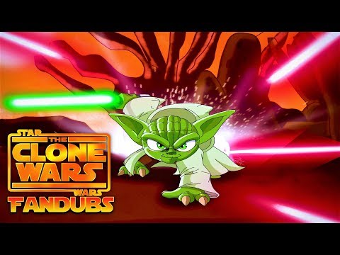 ☆CLONE WARS FANDUBS☆: Yoda vs The Droid Army [ᴸⁱⁿᵏ ᴵⁿ ᵀʰᵉ ᴰᵉˢᶜʳⁱᵖᵗⁱᵒⁿ]