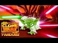 CLONE WARS FANDUBS Yoda Vs The Droid Army ᴸⁱⁿᵏ ᴵⁿ ᵀʰᵉ ᴰᵉˢᶜʳⁱᵖᵗⁱᵒ�