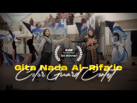 GITA NADA AL-RIFA'IE  1st Winner KDS Colorguard Contest Performance at GOR Ken Arok