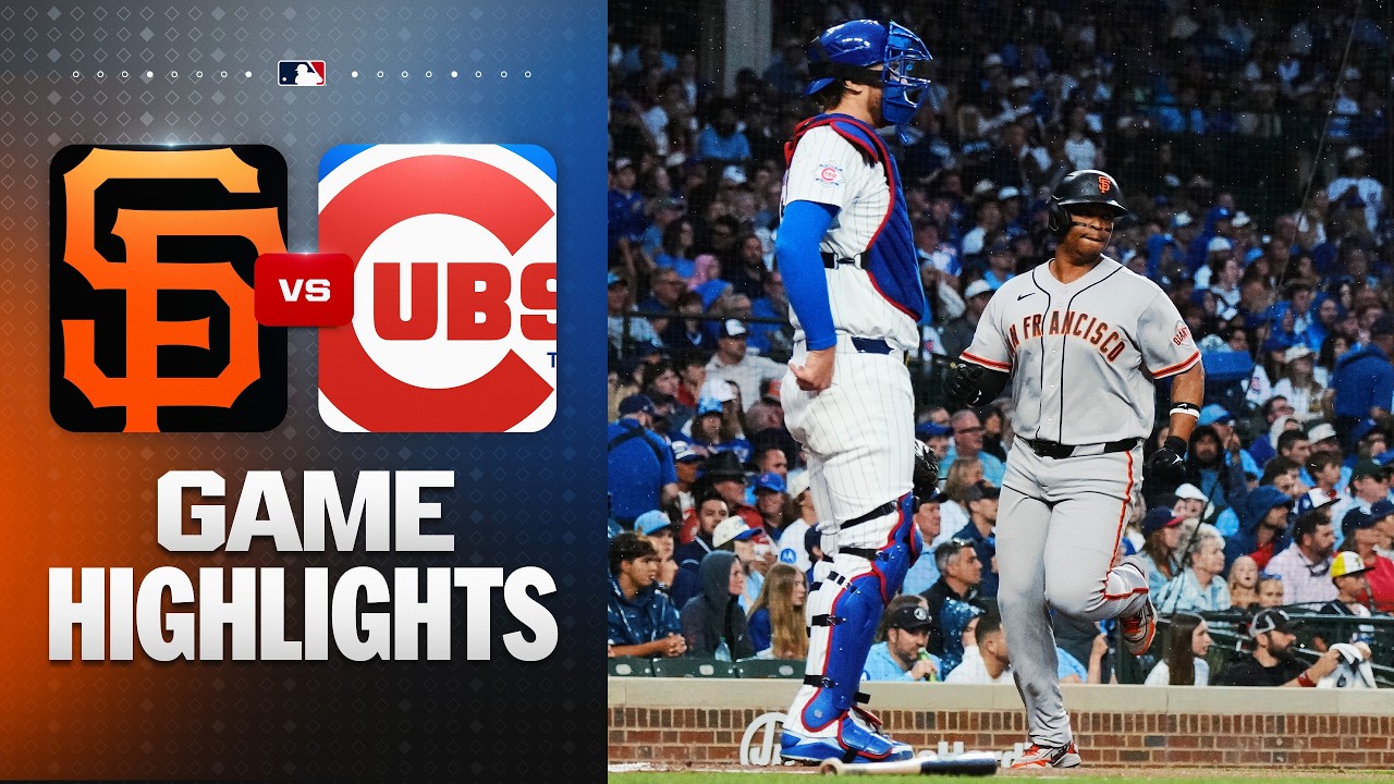 Giants vs. Cubs Game Highlights (6/7/26) | MLB Highlights
