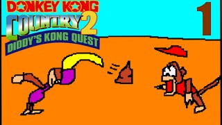 preview picture of video 'Basement Quality - Donkey Kong Country 2: Diddy's Kong Quest (Part 1/13)'
