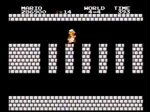 super mario bros nes cheat