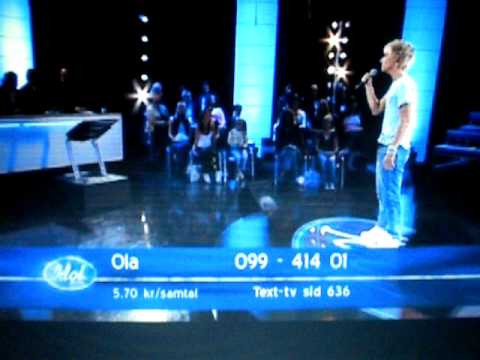 Ola Svensson - Show Me Heaven Idol 2005