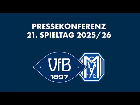 Press conference VfB Oldenburg - SV Meppen, Matchday 21, 2025/26