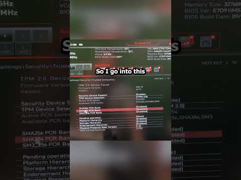Настройки BIOS для установки Windows 11