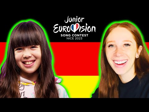 LET'S REACT TO GERMANY'S SONG FOR JUNIOR EUROVISION 2023 // FIA - OHNE WORTE