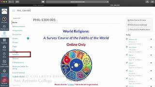 Introduction to Canvas for Students at San Antonio College