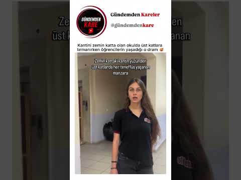 Sınıfa Yetişmeye Çalışan Öğrencilerin Yaşadığı O Meşhur Kantin Çilesi 😂