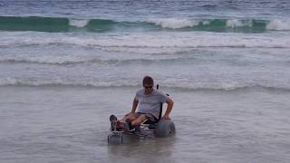 Product video: EZ Roller Floating Surf Wheelchair