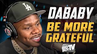 Da Baby New Music Preview "Be More Grateful" - DaBaby Back After 4 Years - Big Boy 2026 Interview