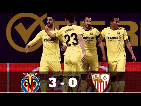 Villareal 3 - 0 Sevilla La liga 2019 Goal and Highlights - Dailysport