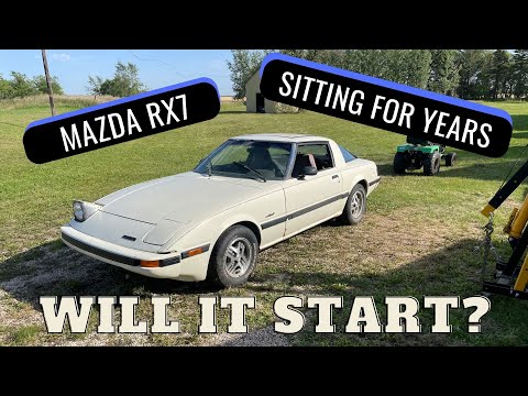 Will it Run and Drive? Barn find 1979 Mazda RX7: Part 1