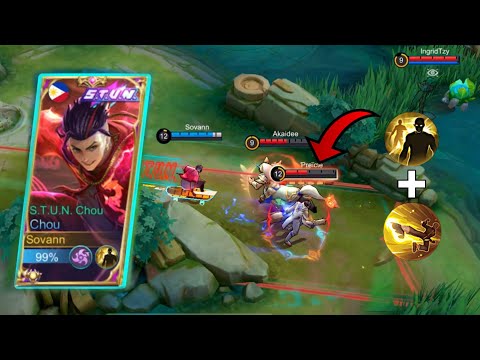 THIS NEW CHOU COMBO FLIKER ULTIMATE 😱🔥CHOU ONE SHOT BUILD 2023