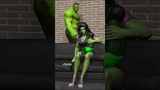 Download lagu Hulk and Mrs l Hulk with Baby Hulk l papa one love l marvel animation #hulk #shorts #babyduck mp3