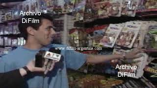 Dia de reyes magos en la ciudad de La Plata - Nota en jugueteria 1992