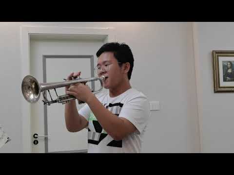 Maurice Mao (14) plays Arban "14 Characteristic Studies" Nr.1