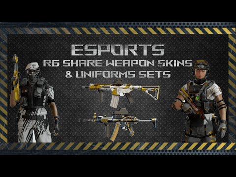R6 Share - Weapons Skins and Uniforms Sets Showcase - Operation North Star - Rainbow Six Siege