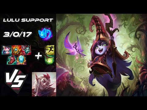 SUPPORT Lulu vs Rakan - EU Challenger Patch 25.S1.6