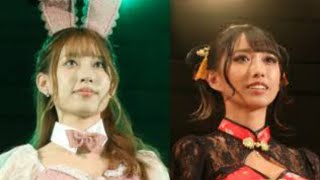 高身長”Krushラウンドガール、バニー姿で美脚！マニア注目の試合に熱視線